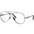 Ray-Ban Aviator Titanium RX8225V 1238 Silver M