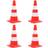 vidaXL Traffic Cones 4pcs 50cm