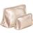 BagBase Boutique Leather-Look PU Toiletry Bag (L) (Rose Gold)