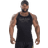Gasp Ribbed T-Back - Black