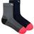 Salewa MTN TRN All Mountain QRT Sock Vandringsstrumpor - Färg Blå