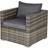 OutSunny Single Wicker Lounge Chair