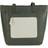 Eastern Counties Leather Eastern Counties Leather Ladies Polly Contrast Pocket Tote Bag (charcoal/White)