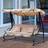 OutSunny Alfresco 3 Seater Garden swing, Beige