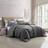 Modern Threads Beck Bedspread Grey (264.16x228.6cm)