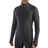 Icebreaker BodyfitZone Merino 260 Zone Long Sleeve Half Zip Thermal Top Men - Jet Heather/Black