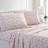 Modern Threads Printed Bed Sheet Pink (243.84x205.74cm)