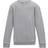 AWDis Kid's Plain Crew Neck Sweatshirt - Heather Grey