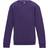 AWDis Kid's Plain Crew Neck Sweatshirt - Purple