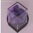 Chessex Lustrous – Polyhedral Purple w/gold 7-Die Set