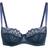 Gossard Swirl Balcony Bra - Blue