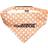 Touchdog Polka-dot Patterned Velcro Fashion Dog Bandana Medium