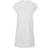 Build Your Brand Turtle Extended Shoulder Dress - White