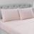 Modern Threads Sweet Rose Print Bed Sheet Pink (243.84x167.64cm)