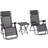 OutSunny 3-pcs - Black