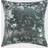 Safavieh Edmee Complete Decoration Pillows Blue, Silver (50.8x50.8cm)