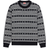 Kenzo Merino Wool Jacquard Sweater - Black