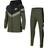 Nike Kid's Sportswear Tracksuit - Cargo Khaki/Black/Stone/White (CU9202-325)