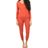 Leveret Women's Classic Pajamas - Orange
