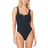 L*Space Ribbed Float On One Piece Swimsuit - Black