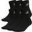 Adidas Originals Trefoil No-Show Socks 6 Pairs - Black/White