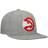 Mitchell & Ness Atlanta Hawks 2.0 Snapback Hat Men - Heather Grey