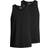 Jack & Jones Plain Tank Top 2-pack - Black