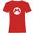 Super Mario Unisex Adult Logo T-Shirt (Red/White)