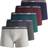 Jack & Jones Jacblack Friday Trunks 5-pack - Dark Grey Melange/Lgm/Sea Moss
