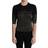 Dolce & Gabbana DG Shiny Lurex Lace Insert Pullover Top