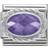 Nomination Classic Violet Cubic Zirconia Charm