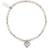 ChloBo Sterling Heart Of Love Pearl Bracelet