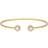 Gemondo Geometric Hexagon Mother Bangle - Gold/Plated