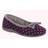 Sleepers Womens/Ladies Louise Slippers (Purple) Also in: 9, 10, 6, 7, 11