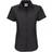 B&C Ladies Oxford Short Sleeve Shirt Ladies Shirts (Black)