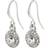 Pilgrim Earrings Clementine Plated Crystal