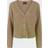 Pieces Osilla LS Knit Cardigan Mink
