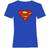 DC Comics Superman Womens/Ladies Logo T-Shirt (Black)