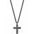 s.Oliver Crosss Necklace - Grey