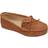 Eastern Counties Leather Womens/Ladies Suede Moccasins (6 UK) (Chestnut)