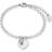 s.Oliver Armband Damarm Smycke - Silver/Hjärta