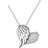 Engelsrufer Angel Whisperer With Love Locket Necklace - Silver/Transparent