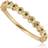 Gemondo Half Eternity Emerald Band Ring In 9ct