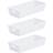 Wham Studio 2.01 Rectangular Ice White Basket