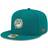 New Era Men's Aqua Miami Dolphins Omaha Throwback 59FIFTY Fitted Hat