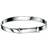 D For Diamond Star Baby Bangle - Silver/Diamond