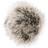 Rico Design Rico Pompon Kvast Akryl Mix Sort/Natur 10 cm