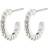 Pilgrim Ekta Hoop Earrings - Silver/Pearl