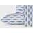 Nautica Woodblock Fish Bed Sheet Blue (243.84x167.64cm)