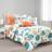 Lush Decor Coastal Reef Bed Linen Orange (233.68x)